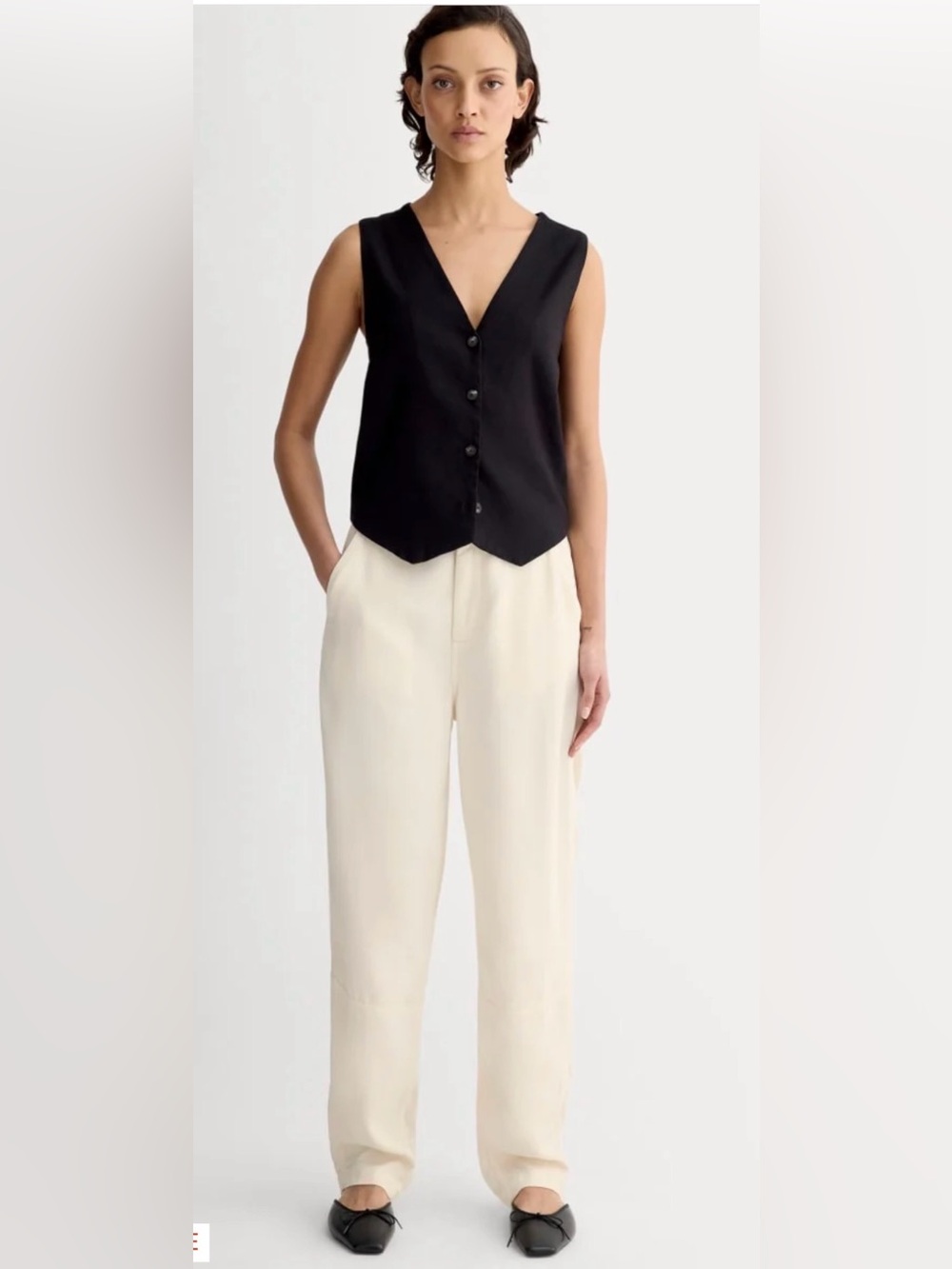 NWT Everlane The Chino in Buttersoft Bone Size 8